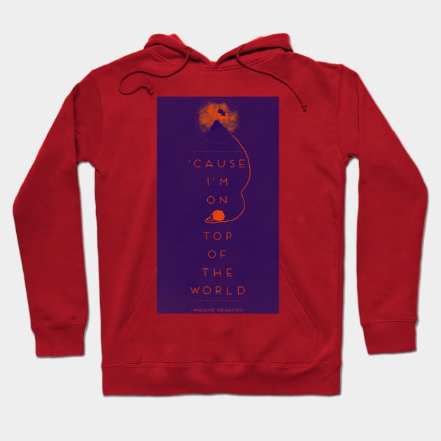 Top Of The World Hoodie by Science Busters Podcast